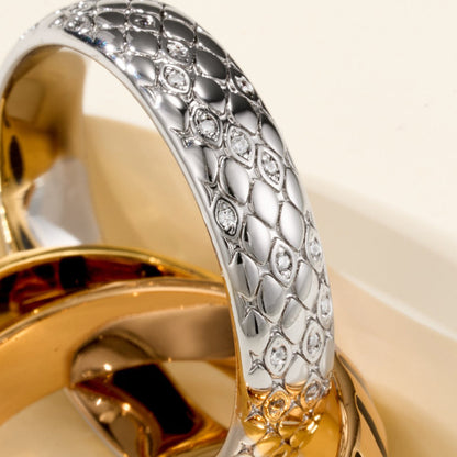 [Resenly Jewelry]TRINITY  RING LEOPARD PRINT