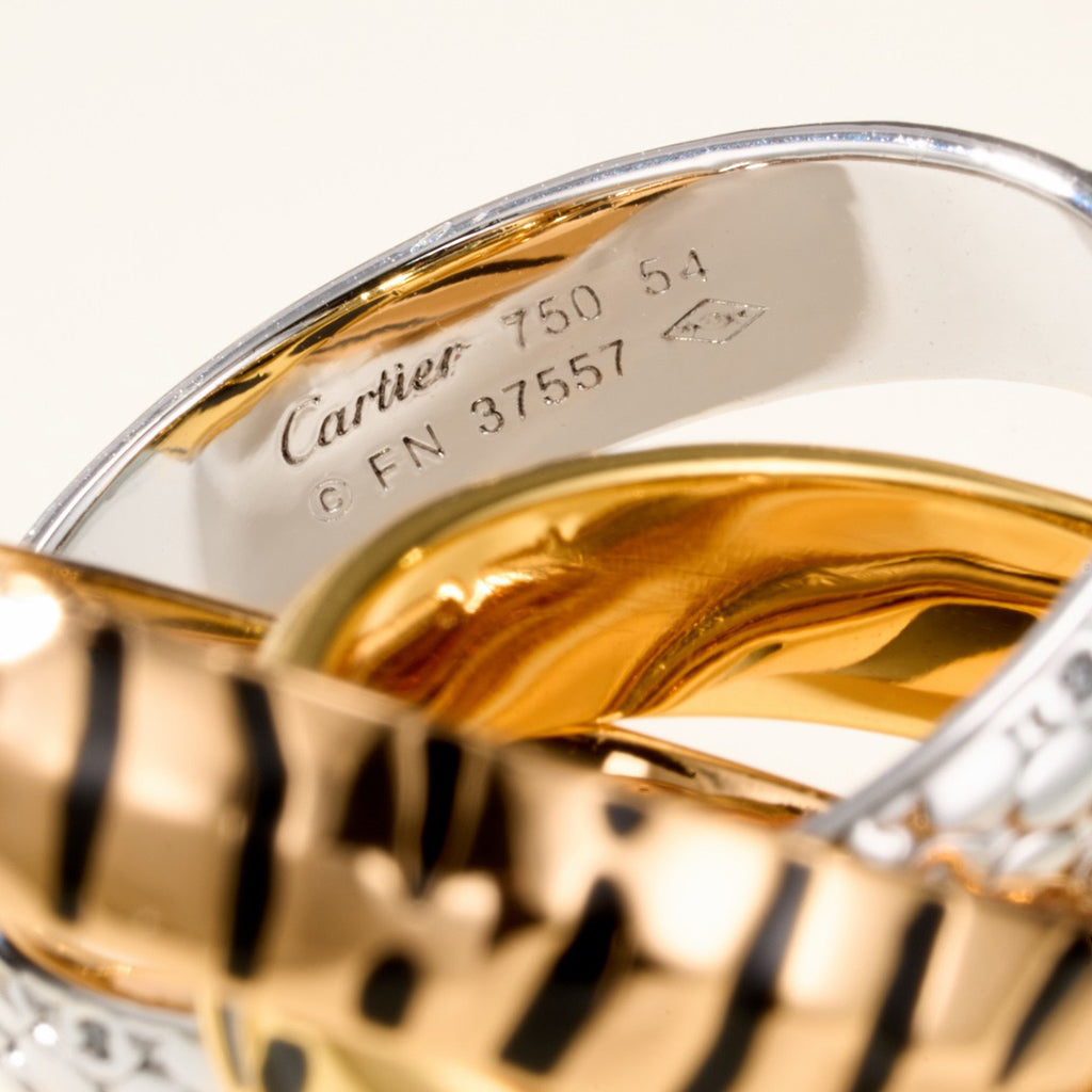[Resenly Jewelry]TRINITY  RING LEOPARD PRINT