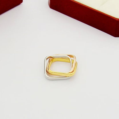 [Resenly Jewelry]TRINITY 3.5MM CUSHION RING COLLECTION