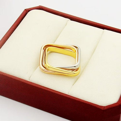 [Resenly Jewelry]TRINITY 3.5MM CUSHION RING COLLECTION
