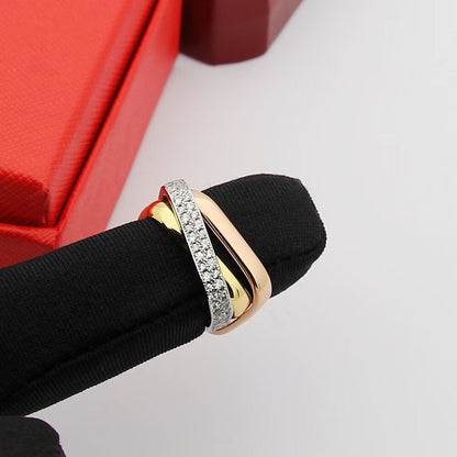 [Resenly Jewelry]TRINITY 3.5MM CUSHION RING COLLECTION