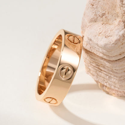 [Resenly Jewelry]LOVE RING 5.5MM NO DIAMOND