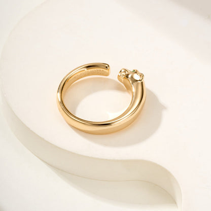 [Resenly Jewelry]PANTHERE NO DIAMOND SMALL RING