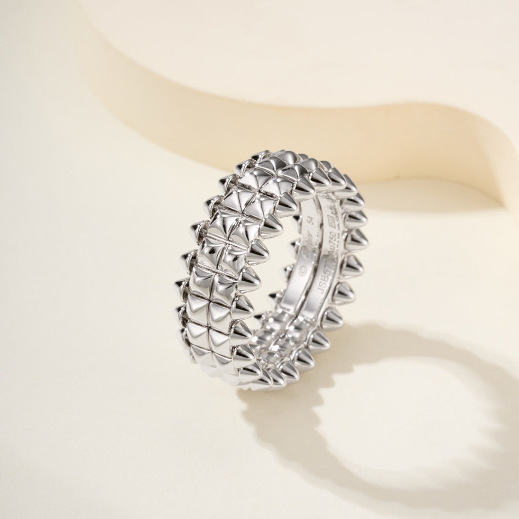 [Resenly Jewelry]CLASH 9.2MM DOUBLE ROW RING
