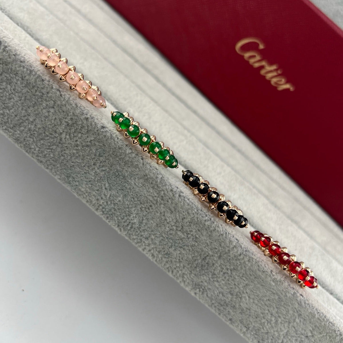 [Resenly Jewelry]CLASH 7.9MM AGATE CHALCEDONY RING