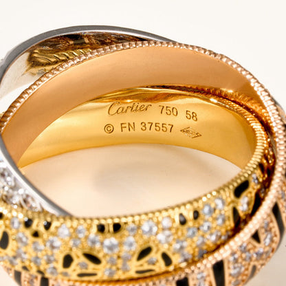 [Resenly Jewelry]TRINITY  RING LEOPARD PRINT