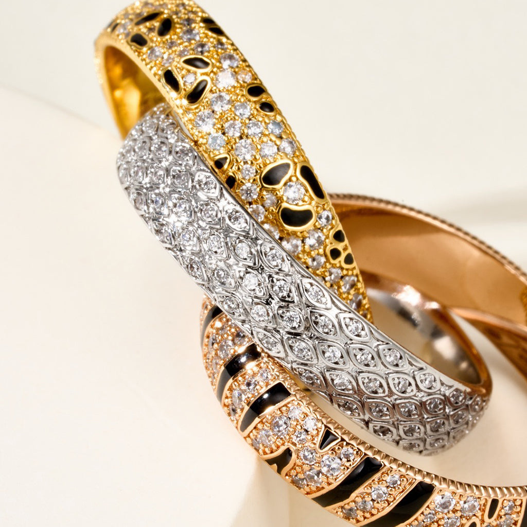 [Resenly Jewelry]TRINITY  RING LEOPARD PRINT