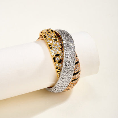 [Resenly Jewelry]TRINITY  RING LEOPARD PRINT