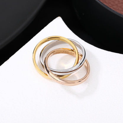 [Resenly Jewelry]TRINITY 3.2MM RING COLLECTION