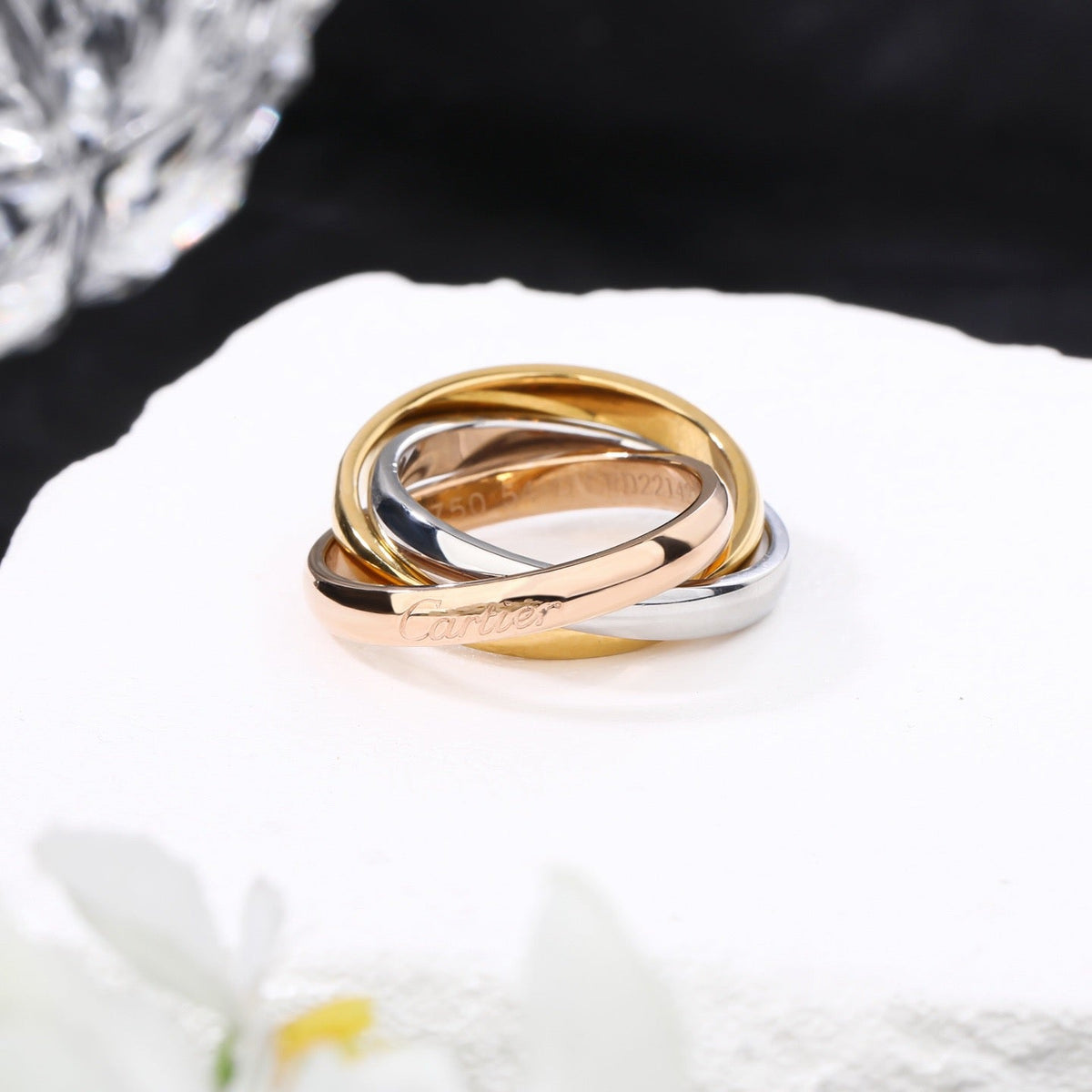 [Resenly Jewelry]TRINITY 3.2MM RING COLLECTION
