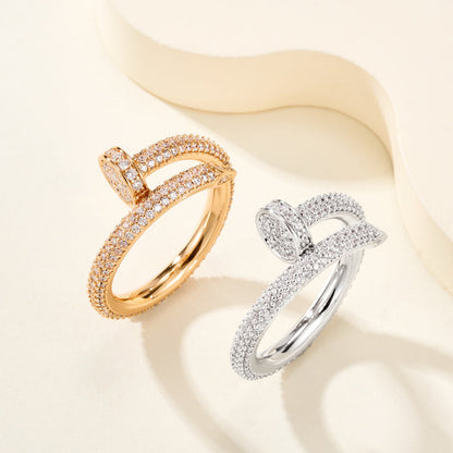 [Resenly Jewelry]JUSTE RING 2.6MM FULL DIAMOND