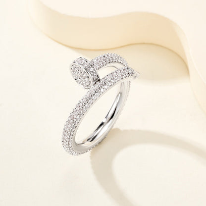 [Resenly Jewelry]JUSTE RING 2.6MM FULL DIAMOND