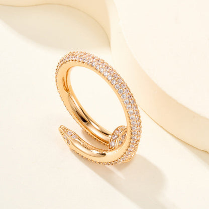[Resenly Jewelry]JUSTE RING 2.6MM FULL DIAMOND