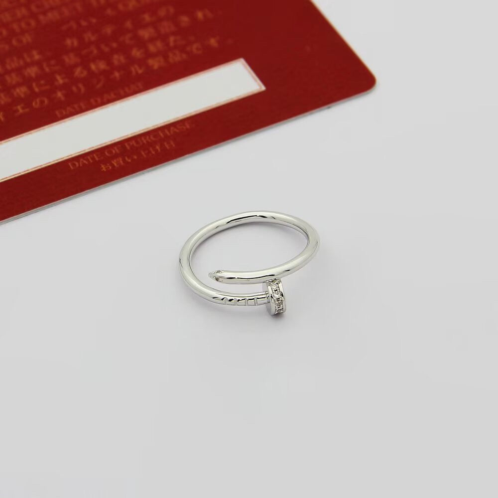 [Resenly Jewelry]JUSTE 1.8MM HALF DIAMOND RING