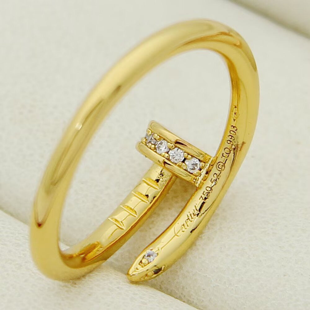 [Resenly Jewelry]JUSTE 1.8MM HALF DIAMOND RING