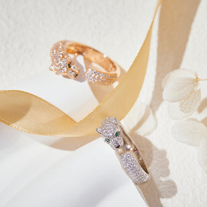 [Resenly Jewelry]PANTHERE FULL DIAMOND SMALL RING