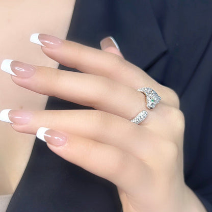 [Resenly Jewelry]PANTHERE FULL DIAMOND SMALL RING