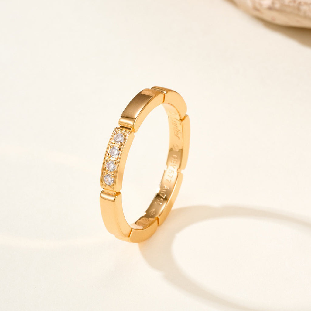 [Resenly Jewelry]MAILLON PANTHERE 4 DIAMOND RING