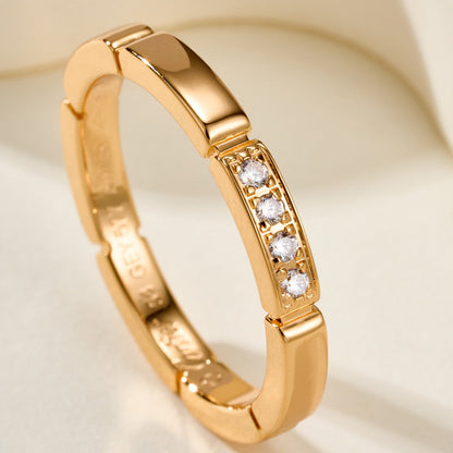 [Resenly Jewelry]MAILLON PANTHERE 4 DIAMOND RING