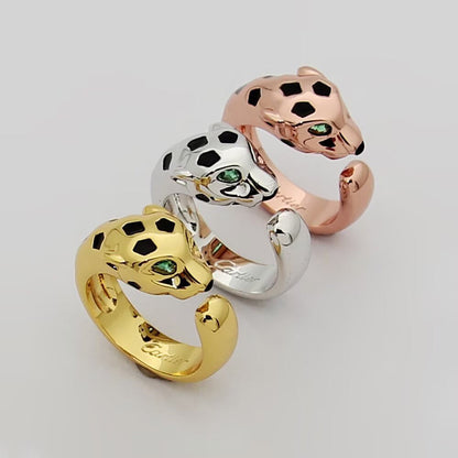 [Resenly Jewelry]PANTHERE SPOTTED MEDIUM RING