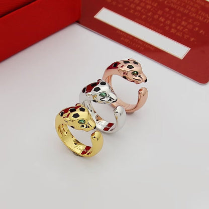 [Resenly Jewelry]PANTHERE SPOTTED MEDIUM RING