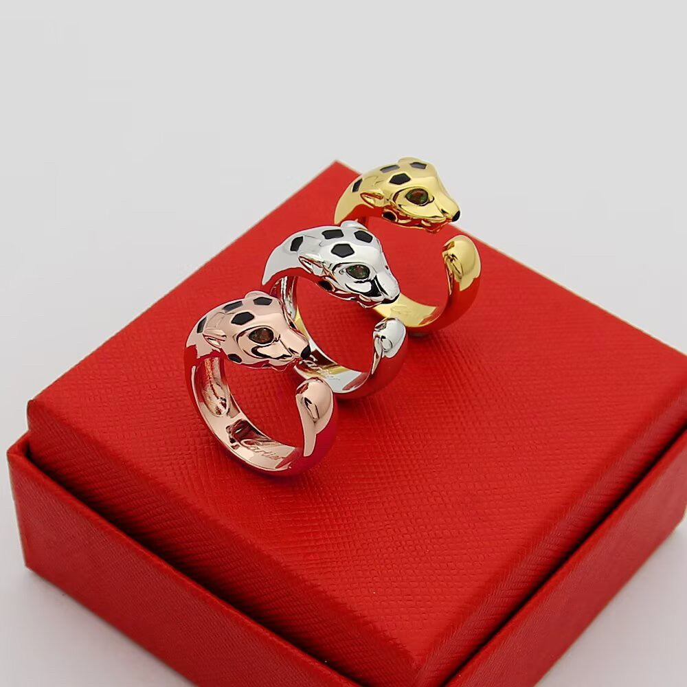[Resenly Jewelry]PANTHERE SPOTTED MEDIUM RING