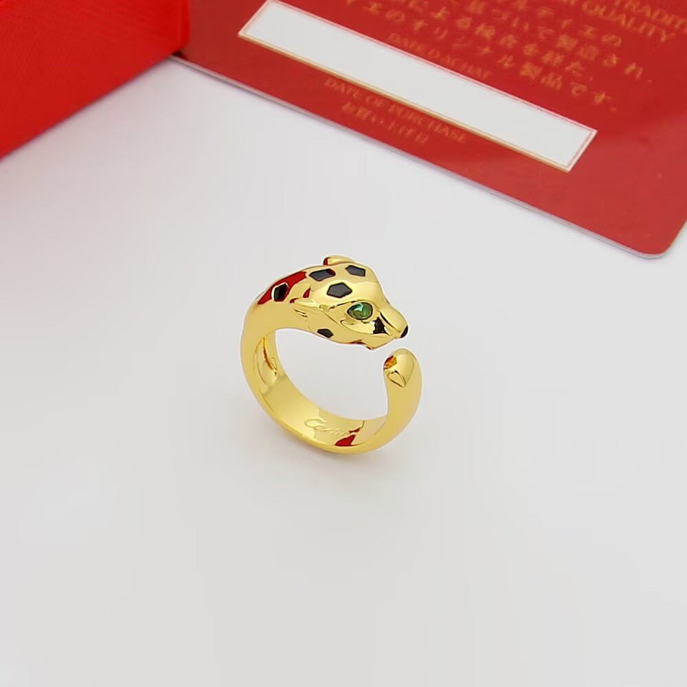 [Resenly Jewelry]PANTHERE SPOTTED MEDIUM RING