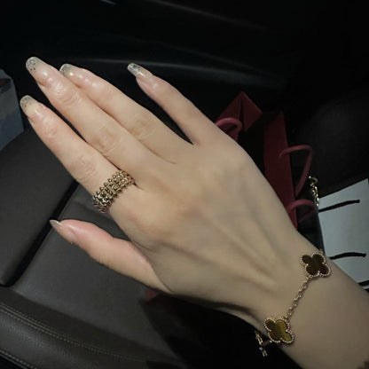 [Resenly Jewelry]CLASH 9.2MM DOUBLE ROW RING
