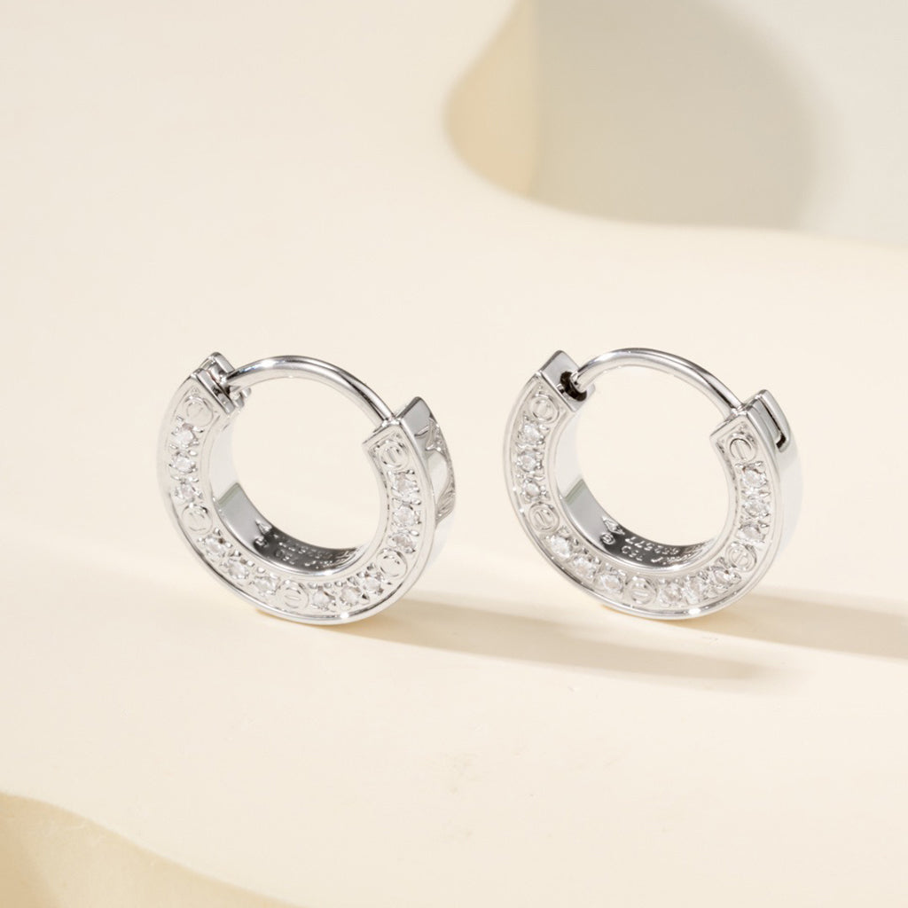 [Resenly Jewelry]LOVE DIAMOND EARRINGS