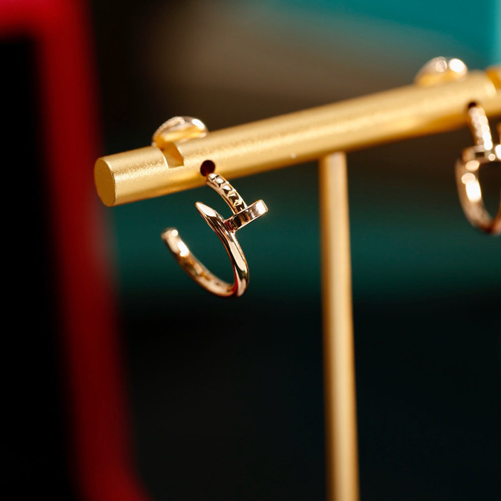 [Resenly Jewelry]JUSTE NO DIAMOND SMALL EARRINGS