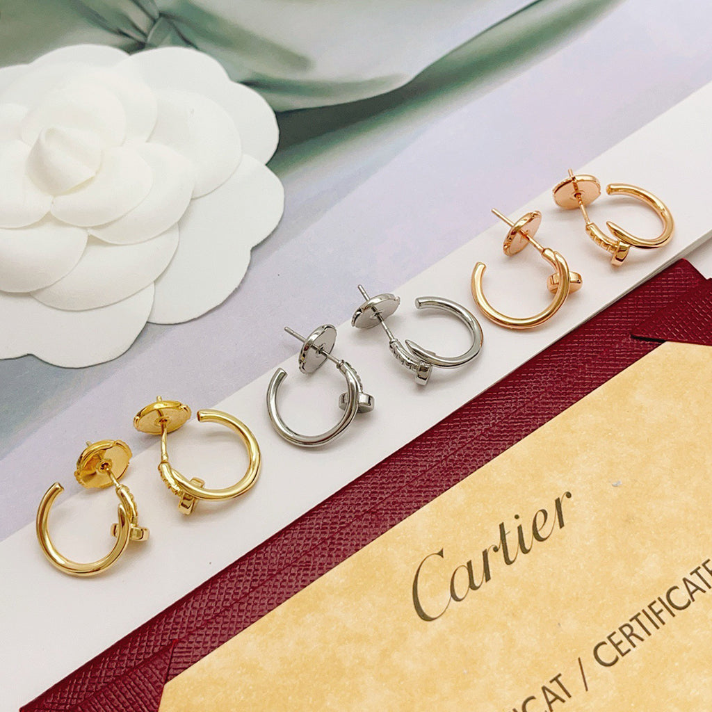 [Resenly Jewelry]JUSTE NO DIAMOND MINI EARRINGS