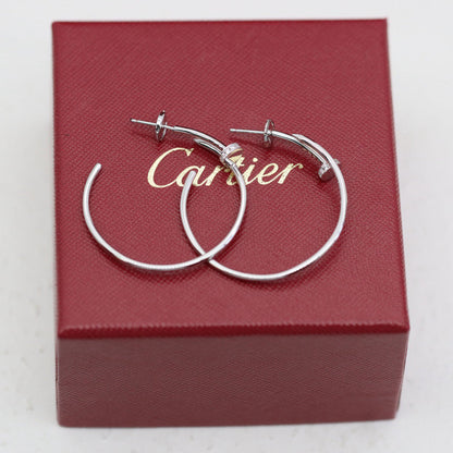 [Resenly Jewelry]JUSTE HALF DIAMOND LARGE EARRINGS