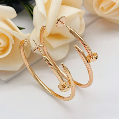 [Resenly Jewelry]JUSTE NO DIAMOND LARGE EARRINGS
