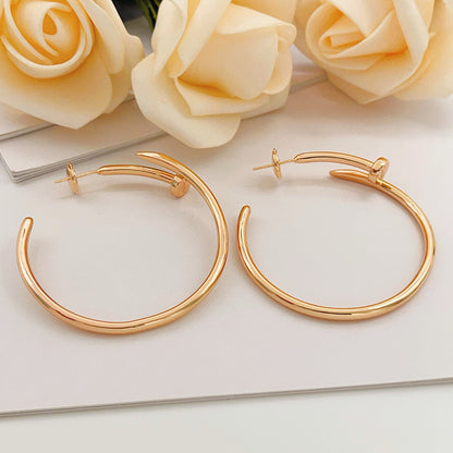 [Resenly Jewelry]JUSTE NO DIAMOND LARGE EARRINGS