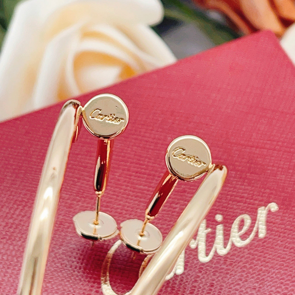 [Resenly Jewelry]JUSTE NO DIAMOND LARGE EARRINGS