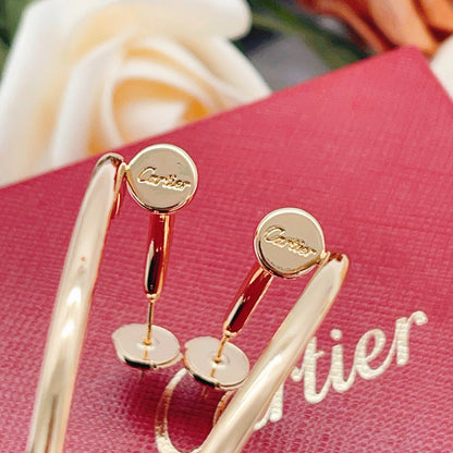 [Resenly Jewelry]JUSTE NO DIAMOND LARGE EARRINGS