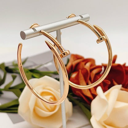 [Resenly Jewelry]JUSTE NO DIAMOND LARGE EARRINGS