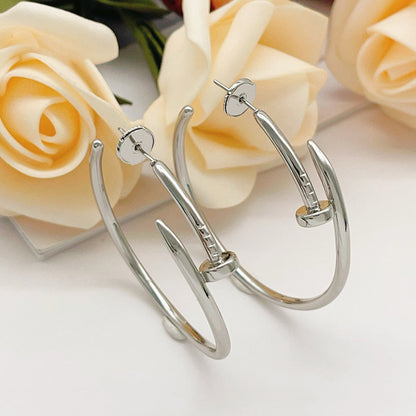 [Resenly Jewelry]JUSTE NO DIAMOND LARGE EARRINGS