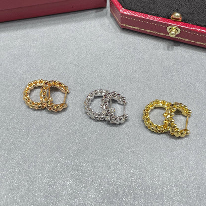 [Resenly Jewelry]CLASH MINI HOOP EARRINGS