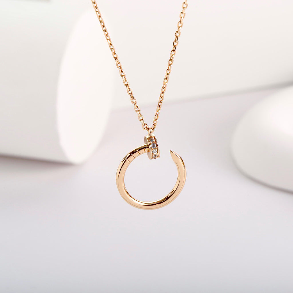 [Resenly Jewelry]JUSTE NECKLACE FULL DIAMOND