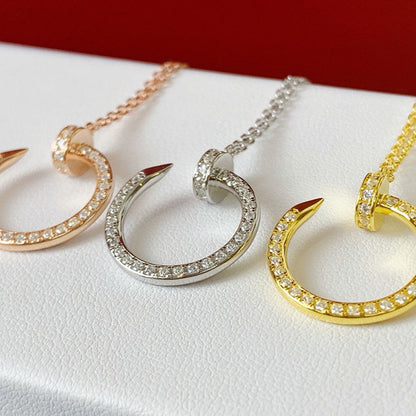 [Resenly Jewelry]JUSTE NECKLACE FULL DIAMOND