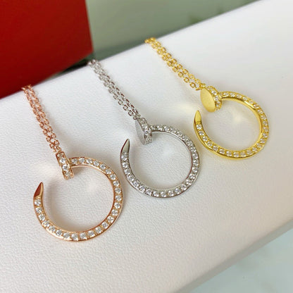 [Resenly Jewelry]JUSTE NECKLACE FULL DIAMOND