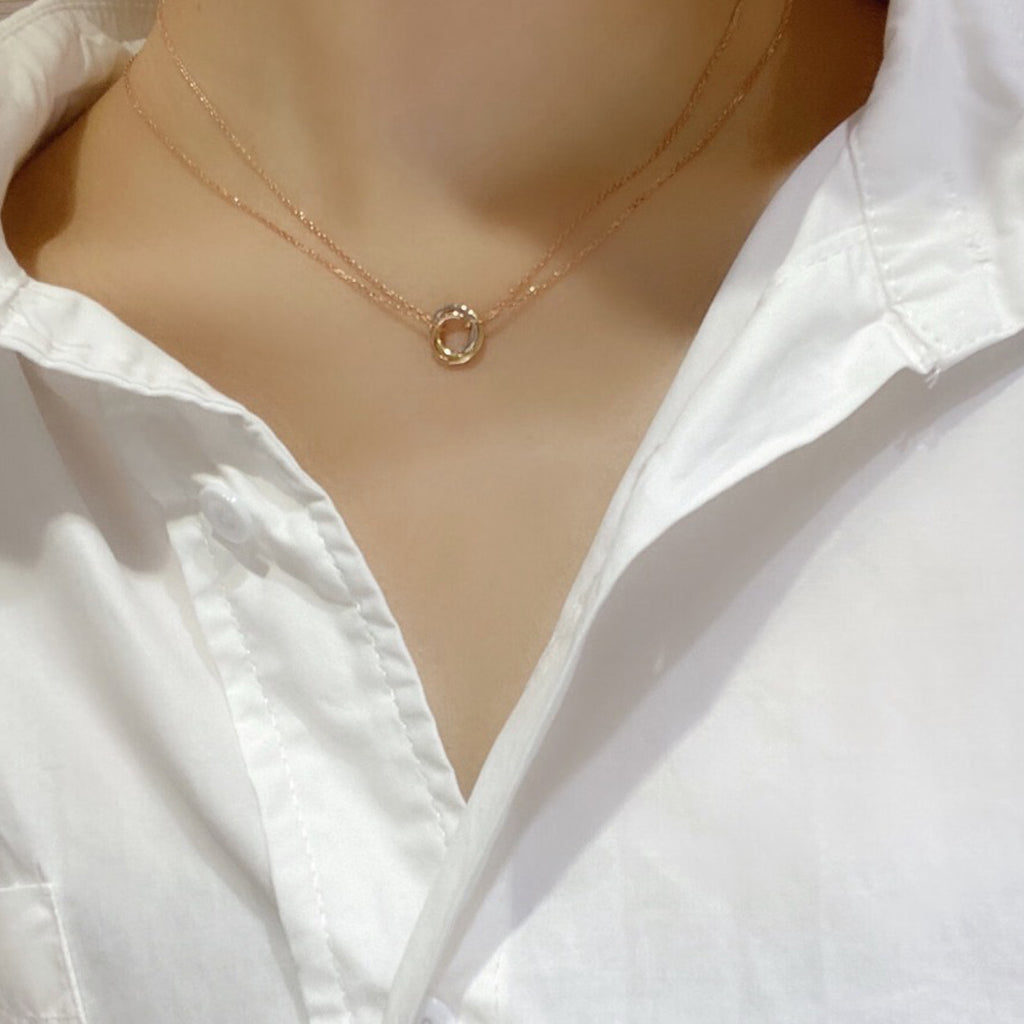 [Resenly Jewelry]TRINITY MINI NECKLACE