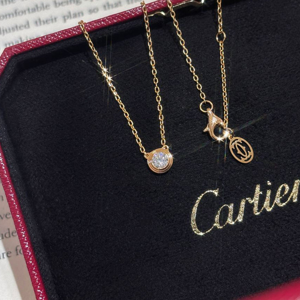 [Resenly Jewelry]DAMOUR DIAMOND NECKLACE