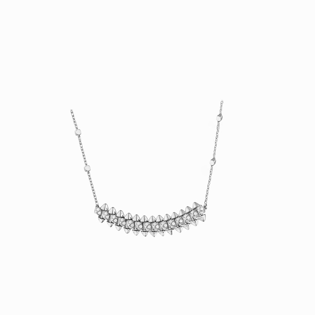 [Resenly Jewelry]CLASH  SMALL FULL DIAMOND NECKLACE