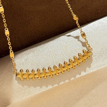[Resenly Jewelry]CLASH  SMALL FULL DIAMOND NECKLACE
