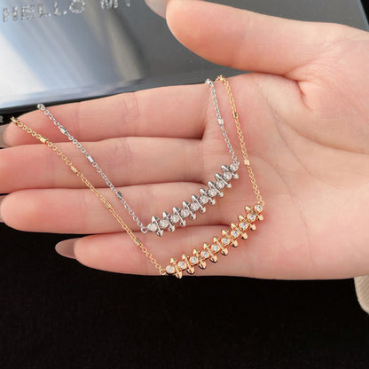 [Resenly Jewelry]CLASH  MEDIUM DIAMOND NECKLACE