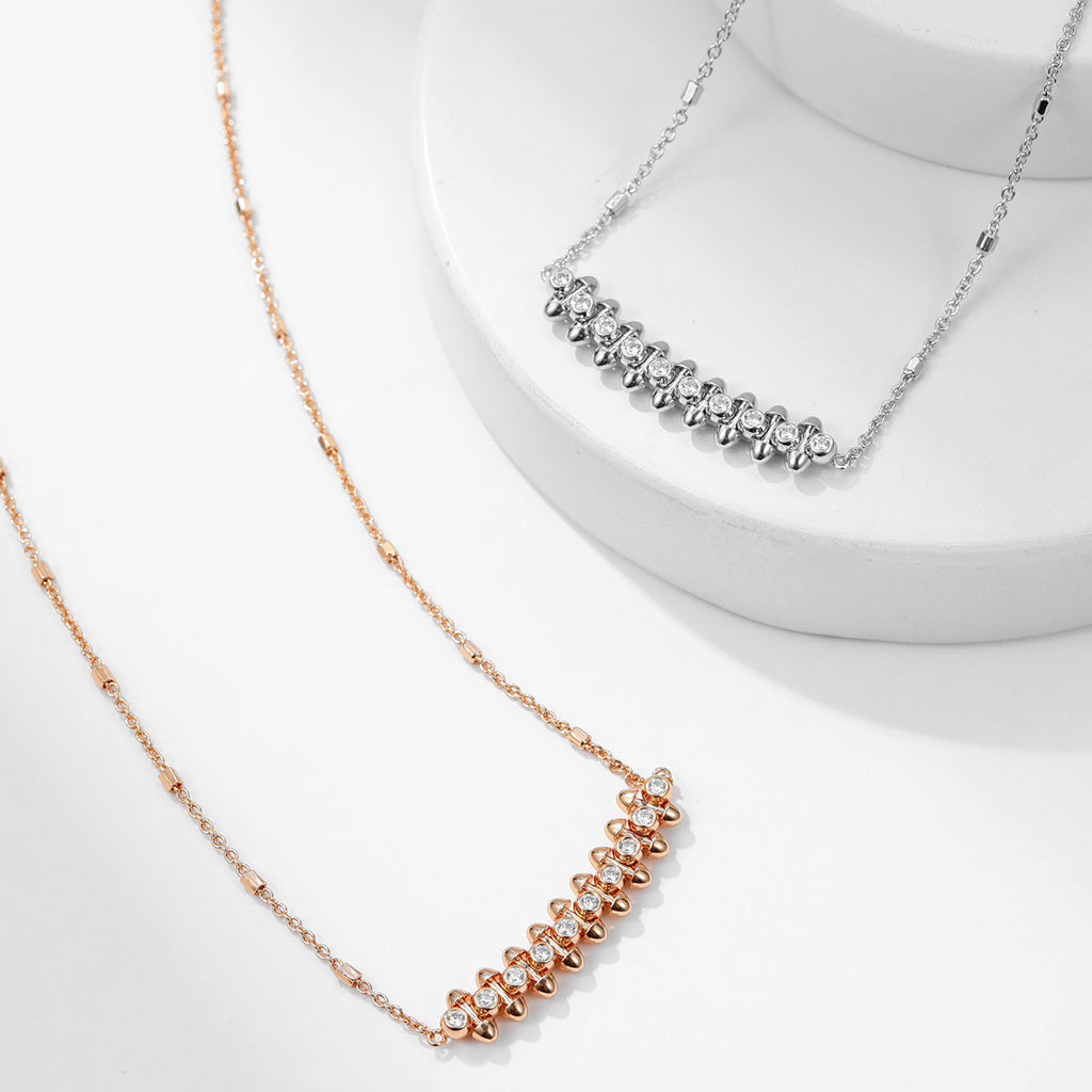 [Resenly Jewelry]CLASH  MEDIUM DIAMOND NECKLACE
