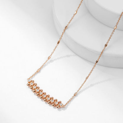 [Resenly Jewelry]CLASH  MEDIUM DIAMOND NECKLACE