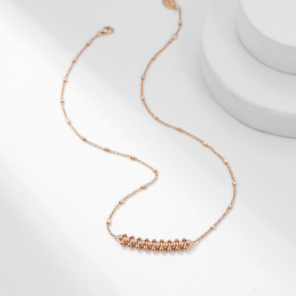 [Resenly Jewelry]CLASH  MEDIUM DIAMOND NECKLACE